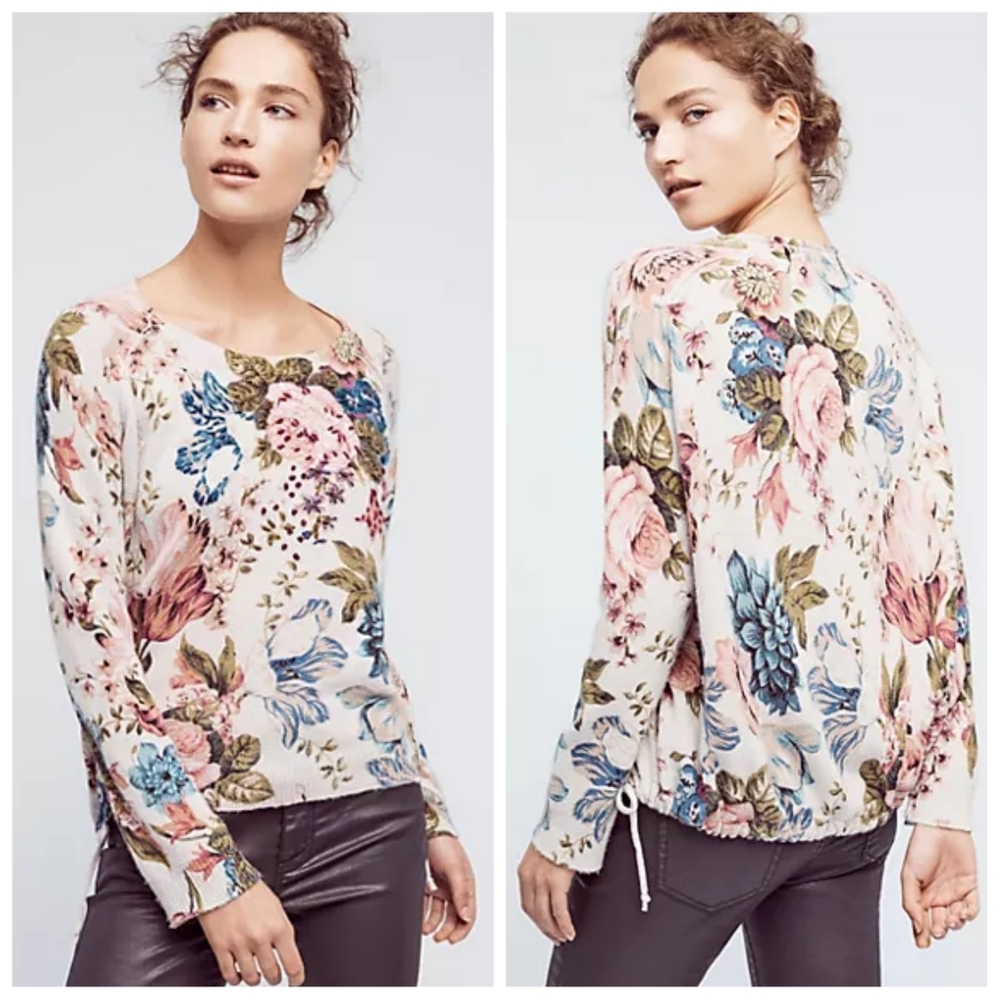 Winter Bouquet Pullover by Angel of the North